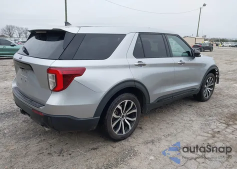 2022 Ford Explorer St-Line from USA, damaged, VIN 1FMSK7KH2NGA96089